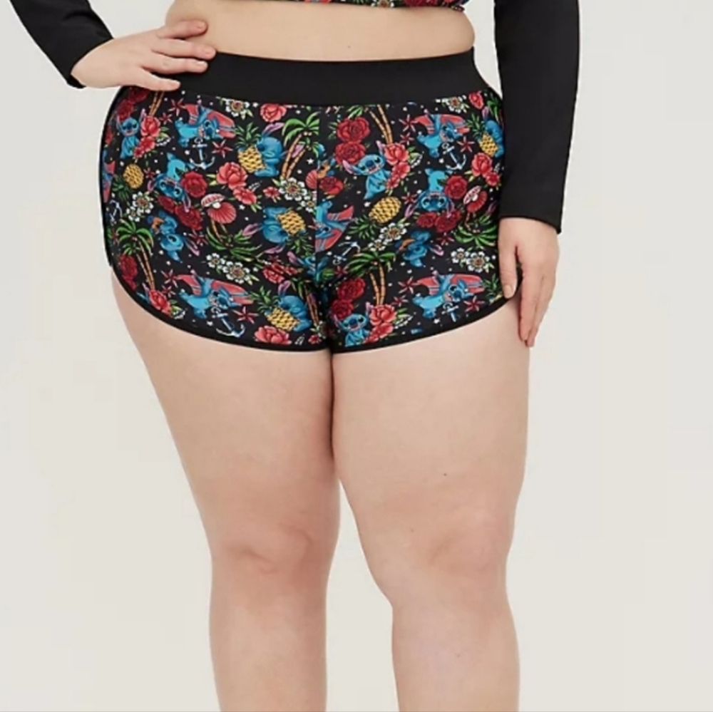 Torrid size 2 Disney collection swim bottoms